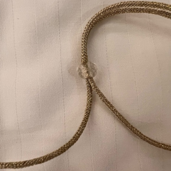 Handmade Egyptian Copper Adjustable Necklace with Fluorite Beads - Picture 5 of 7